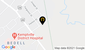 Concession Road Storage in Kemptville map