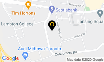Concord Collection Agencies in Orillia map