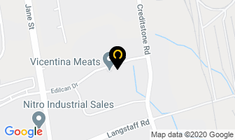 Concord Premium Meats in Vaughan map