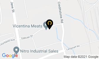 Concord Premium Meats in Vaughan map