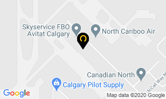 Concorde Executive Air in Calgary map