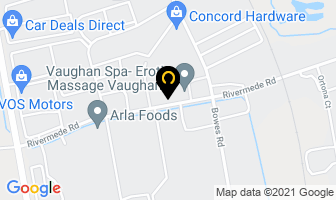 Concreation Canada Inc in Vaughan map