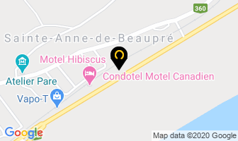 Condotel Motel Canadien in Sainte-anne-de-beaupré map