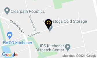 Conestoga Franchise Services in Kitchener map