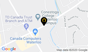Conestoga Students Inc in Kitchener map