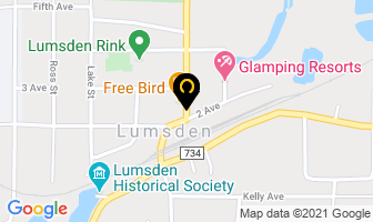 Conexus Insurance in Lumsden map