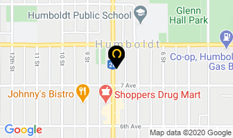 Conexus Insurance in Humboldt map