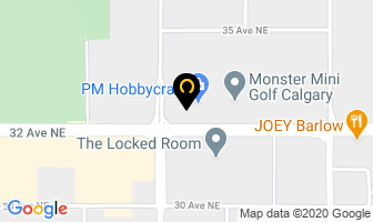 Confined Escape Rooms in Calgary map