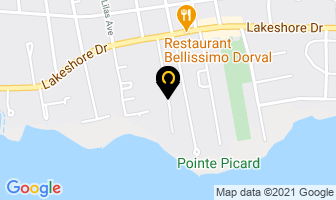 Congregation Notre Dame in Dorval map