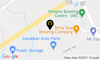 Congress Travel & Cruises in Ottawa map