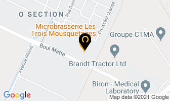 Conmed Canada Inc in Brossard map