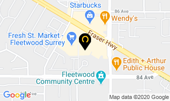 Connect Hearing in Surrey map