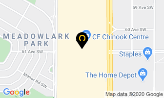 Connect Hearing Chinook Centre Hearing Clinic in Calgary map