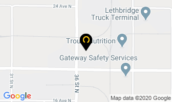 Connect On-Farm in Lethbridge map