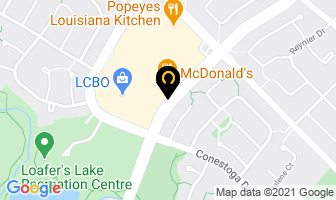 Connected Computer Services in Brampton map