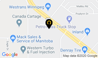 Connexion Industries in Winnipeg map