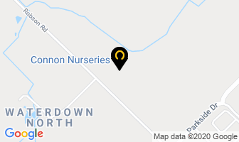 Connon Nurseries in Hamilton map