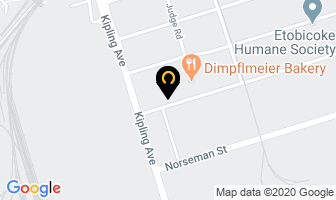 Conrad Metal Spinning in Orillia map
