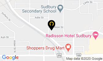 Conroy Munro Law Office in Sudbury map