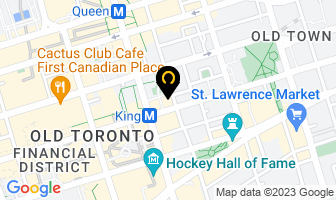 Consensus Creative in Toronto map