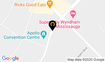 Constellation Brands in Mississauga map