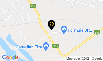 Construction A Ouellet Inc in Dolbeau-Mistassini map