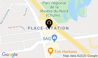 Construction Cdf Desjardins Inc in Saint-Jérôme map