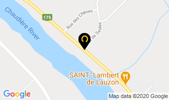 Construction Couture & Fils Inc in Saint-Lambert map