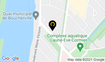 Construction D B Renaud Inc in Boucherville map