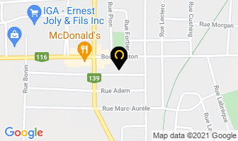Construction D S J P Goulet Inc in Acton Vale map
