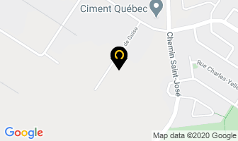 Construction Dubois in Thetford Mines map