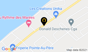 Construction G Lepage Inc in Rimouski map