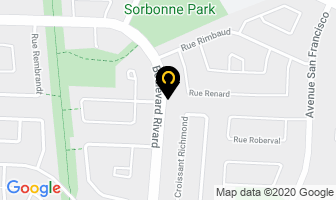 Construction Giorno Inc in Brossard map