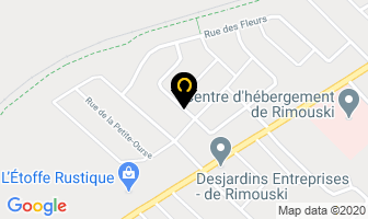 Construction Just A C A in Rimouski map