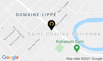 Construction Marc Arbour in Saint-charles-borromée map