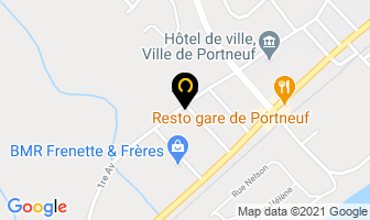 Construction Marc Larochelle in Portneuf map