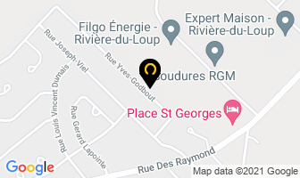 Construction Martin Ouellet in Rivière-du-Loup map