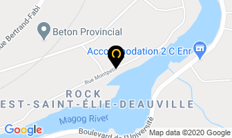 Construction Michel Castonguay Enr in Sherbrooke map