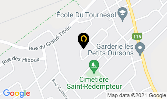 Construction Michel Daigle in Très-saint-rédempteur map
