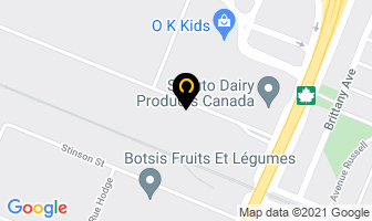 Construction N R C Inc in Brantford map