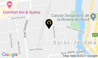 Construction P A Lachaine Inc in Saint-Jérôme map