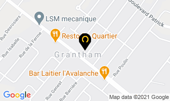 Constructions Grantham (2007) Entrepreneur Général in Drummondville map