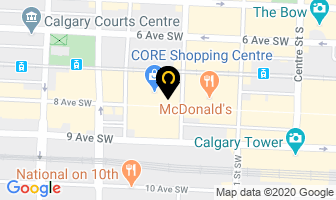 Consulate Of The Netherlands in Calgary map