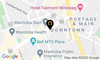 Consumer Protection Office in Winnipeg map