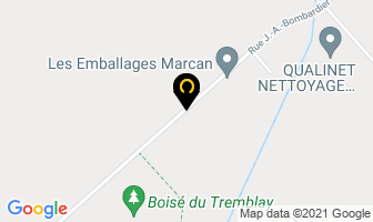 Contact Delage in Boucherville map