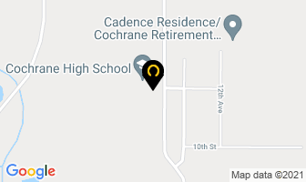 Contact North in Cochrane map