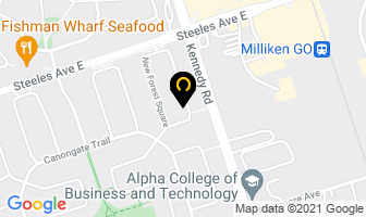 Contek Office Technologies in Orillia map