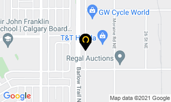 Contemporary Motorsports in Calgary map