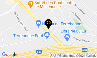 Content Auto Inc in Mascouche map