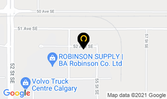 Continental Cartage Inc in Calgary map